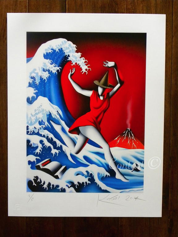'Sandy' - Handgesigneerde Giclee - gelimiteerde oplage - 2014 kopen? Bied vanaf 150!