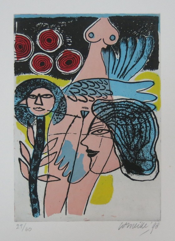 Corneille: Ets en Aquatint, Vrouwenlichaam kopen? Bied vanaf 120!