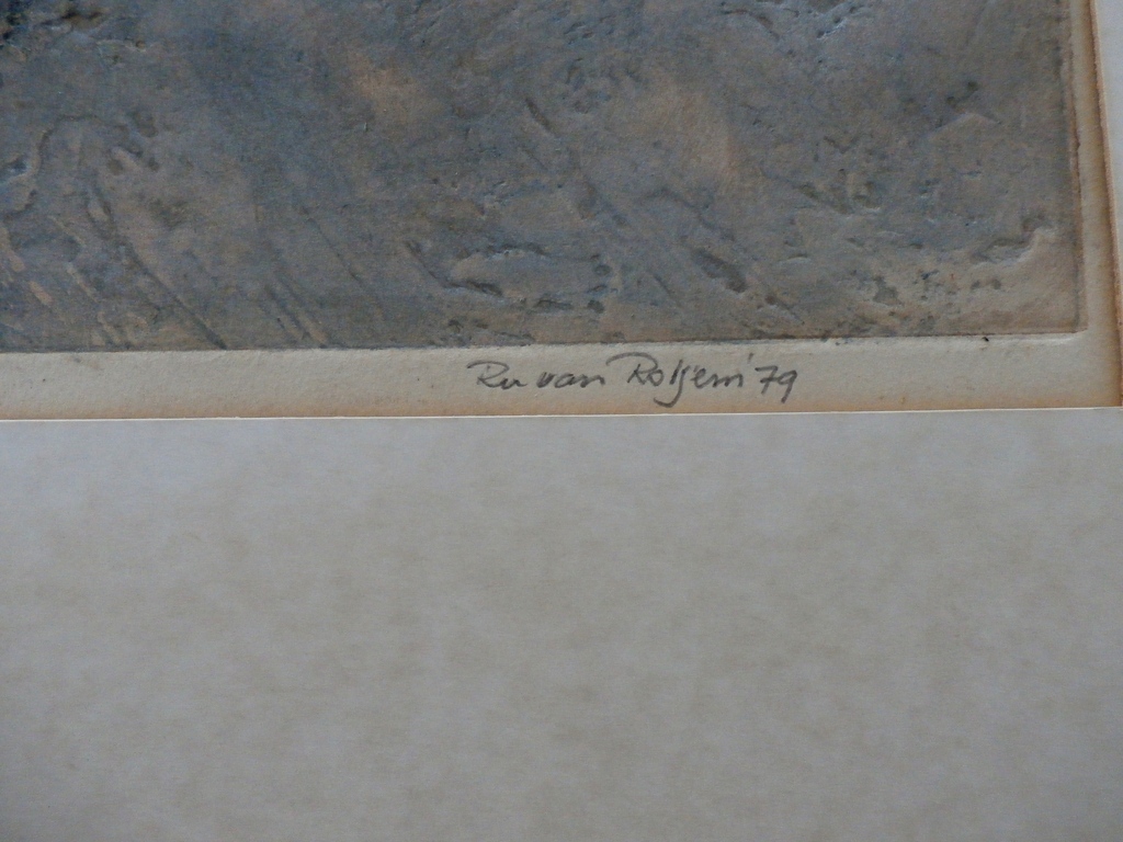 Ru van Rossem - ets/gravure: Apocaliptische ruiters - 1979 kopen? Bied vanaf 135!