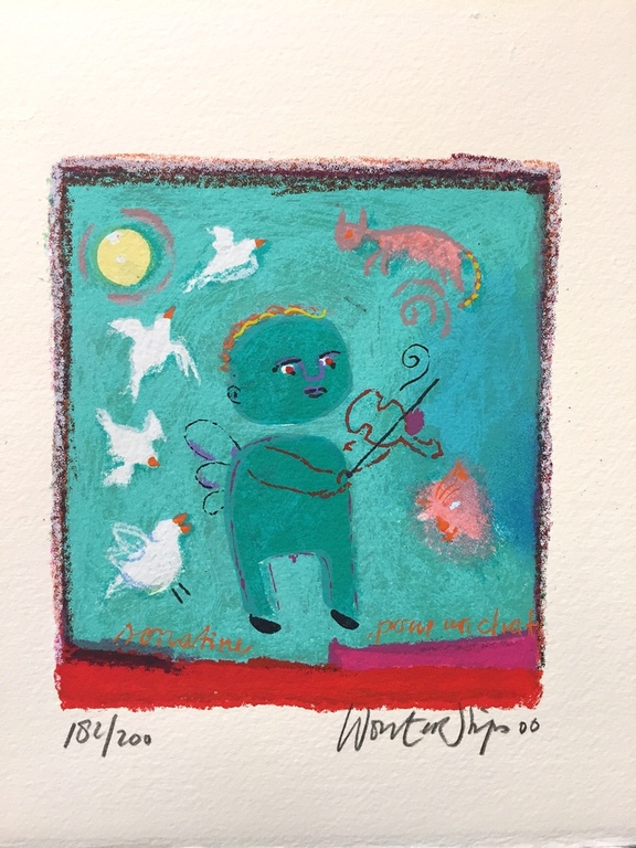 Wouter Stips | Sonatine Pour Un Chat | Zeefdruk | 182 van 200 kopen? Bied vanaf 40!