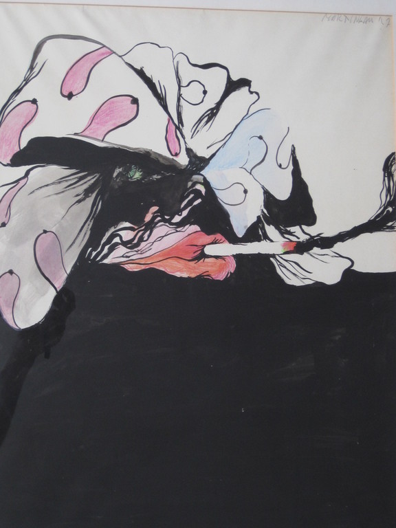anton Martineau 1926- aquarel - figuratief expressionisme kopen? Bied vanaf 25!