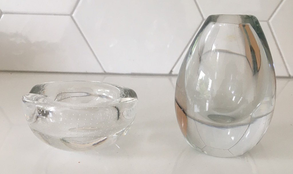 Floris Meydam voor Leerdam - dikwandig blankglazen + spijkerasbakje kopen? Bied vanaf 25!