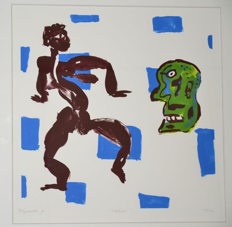 Alphons Freymuth: Litho. Salome. verkocht voor € 170!