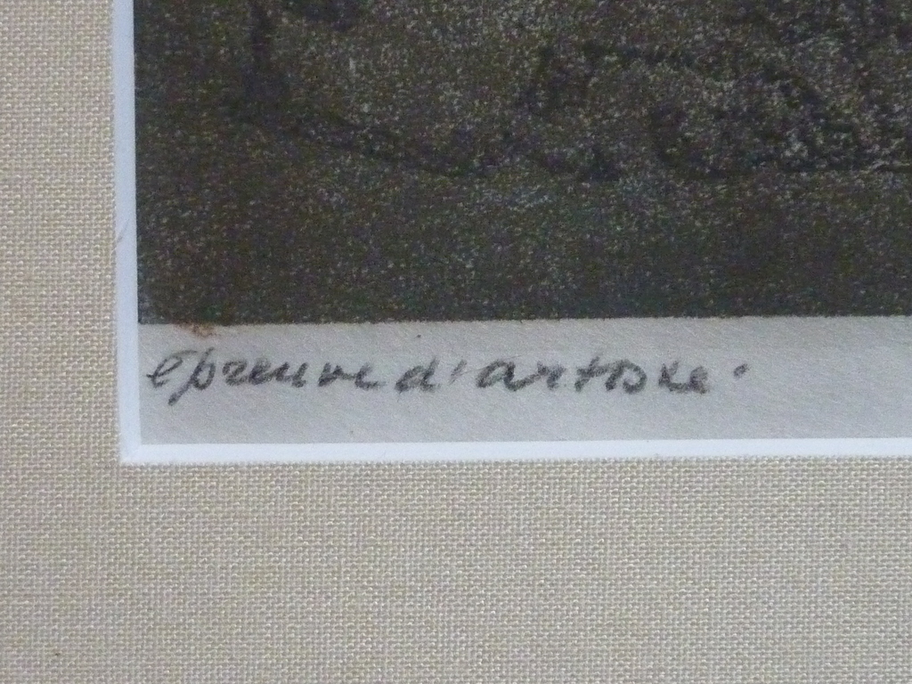 Otto B. de Kat linoleumsnede 1970 kopen? Bied vanaf 75!