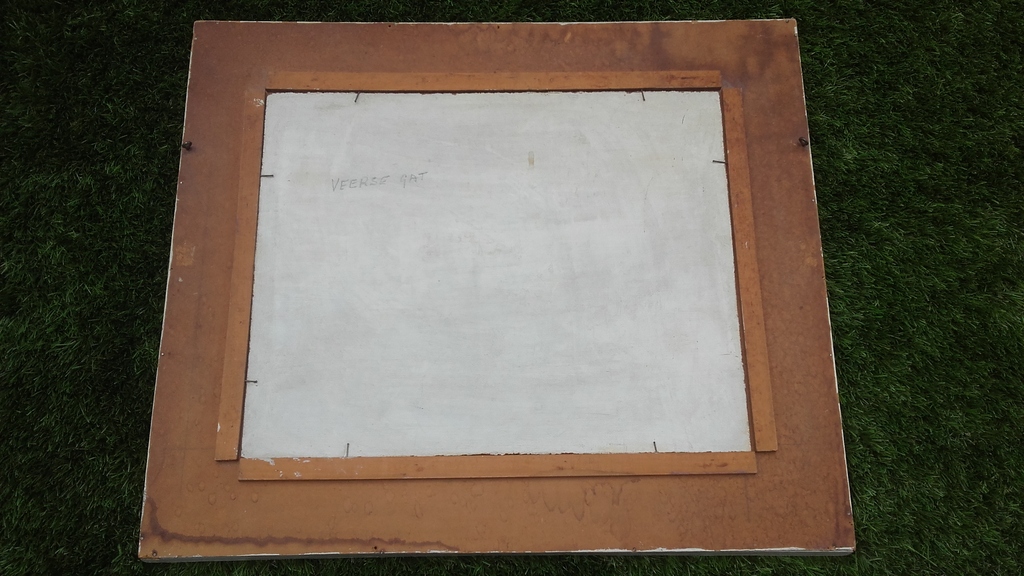 J.W. Goedhart - Veerse Gat 1956 - Olieverf op Board kopen? Bied vanaf 1!
