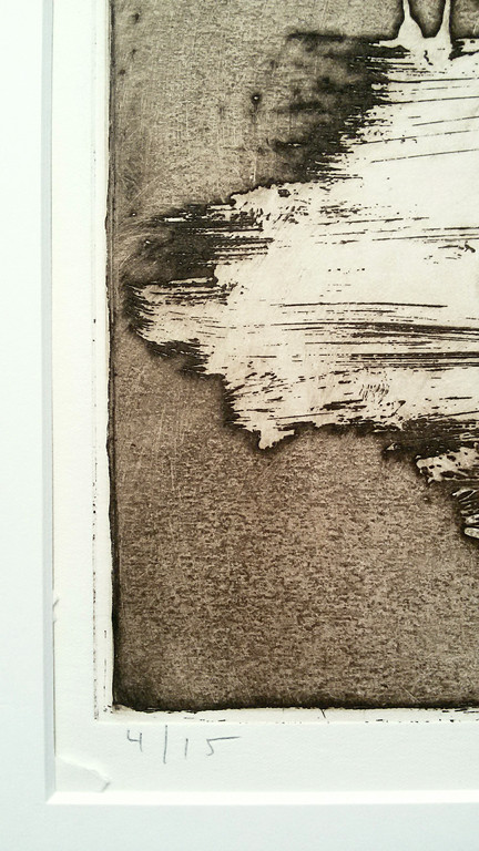 Jan Montyn - Liberation, aquatint ets (in passe-partout) kopen? Bied vanaf 125!