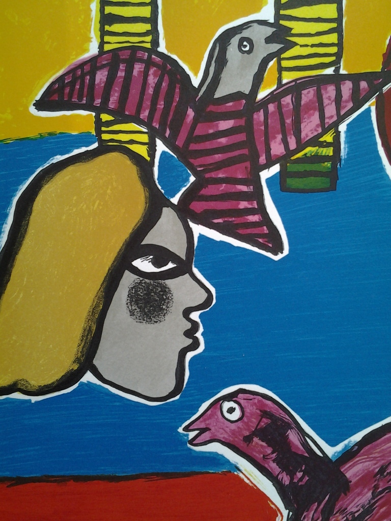 Corneille , Litho op zwaar papier ,  kopen? Bied vanaf 120!