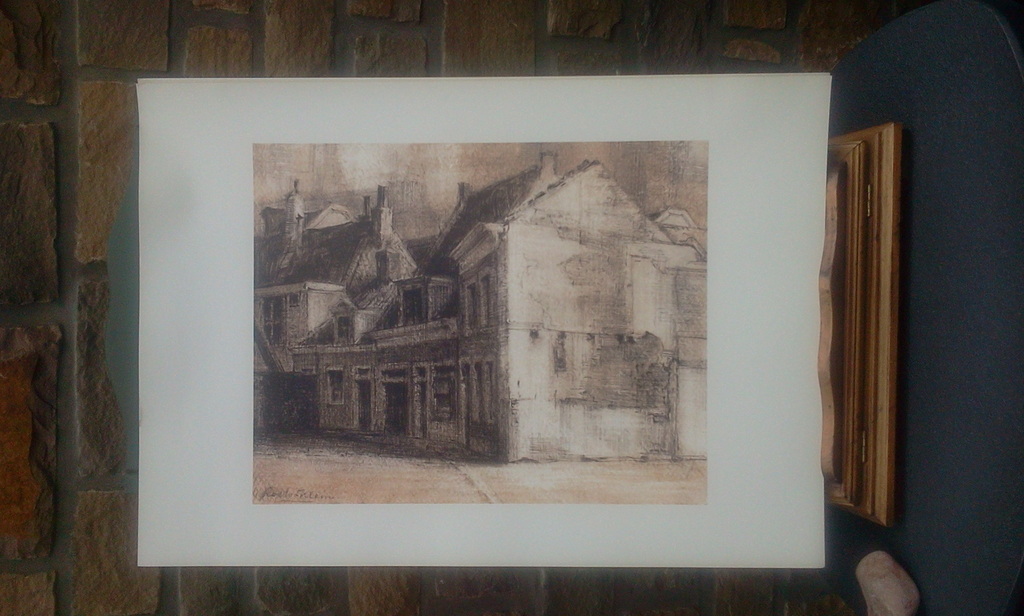 Haarlem, tekening, Roelof Klein kopen? Bied vanaf 1!