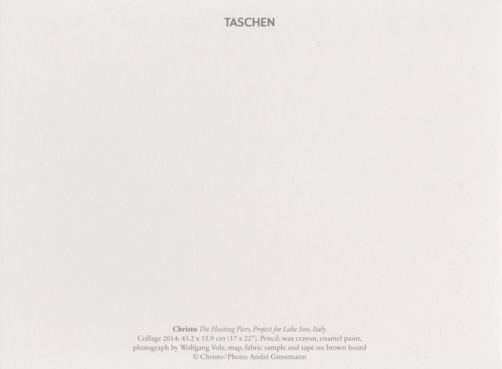 Christo- The Floating Piers 2016. handgesigneerd plus stuk stof kopen? Bied vanaf 90!