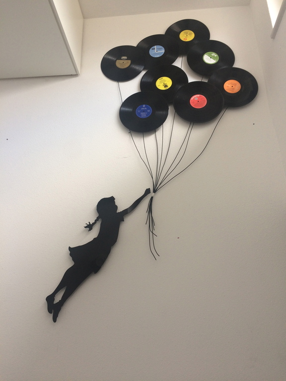 Banksy, balloon girl, acrylaat  kopen? Bied vanaf 85!