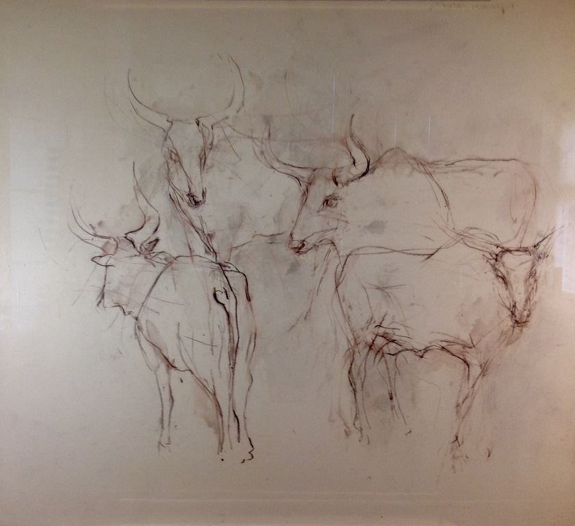 Nico Molenkamp, krijttekening verkocht voor € 200!