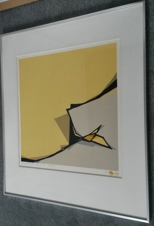 Fon Klement - Tension entre jaune et noir - boarddruk kopen? Bied vanaf 125!