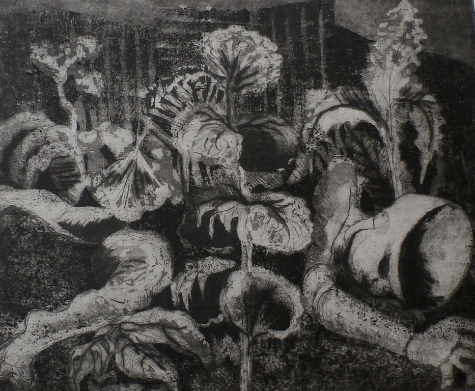 Theo Ros - ets -  Titel: "Randstad Holland" - 1965 kopen? Bied vanaf 45!