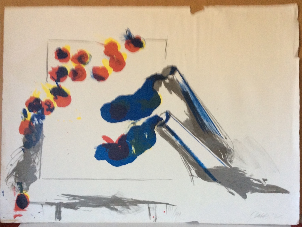 Ger Lataster, zonder titel ll, 1971, uitgave prent 190. 81/190 verkocht voor € 35!