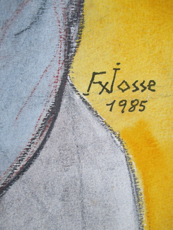 Francois Xavier Josse - F.X Josse, Naakt, gemengde techniek 1985 kopen? Bied vanaf 35!