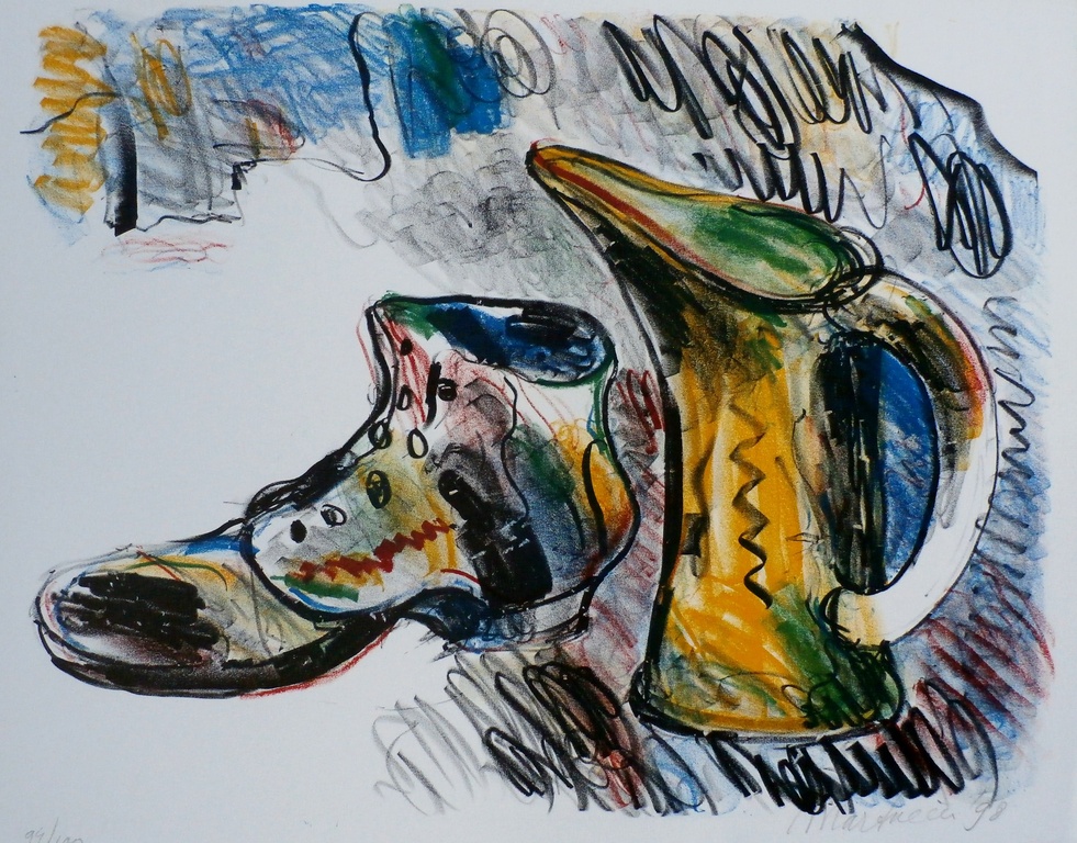 Anton Martineau - Litho: Stilleven - 1998 kopen? Bied vanaf 55!