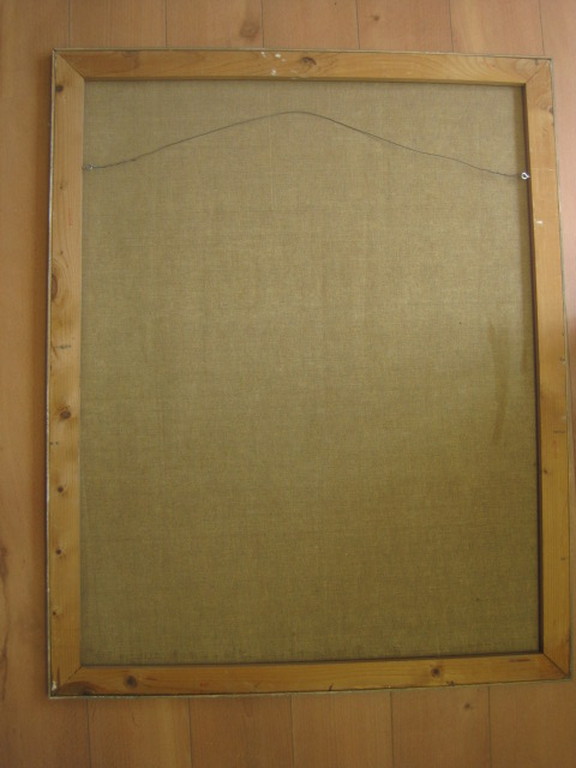 Indrukwekkend abstract figuratief Reliëf olieverf "Madonna" van Armand Campi  kopen? Bied vanaf 1!