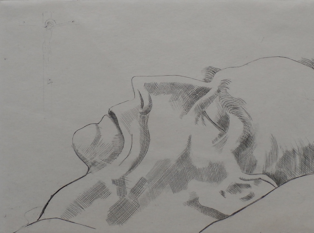 Lodewijk Schelfhout - Ets - 1933 verkocht voor € 60!