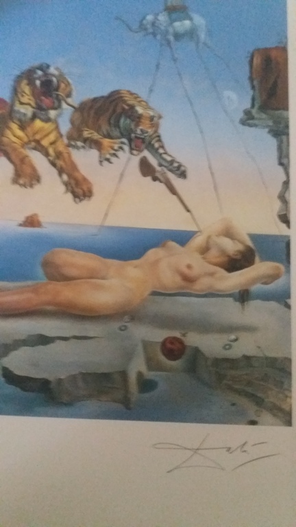 Salvador Dali - Lithografie - Réve causé par le vol d'une abeille ... kopen? Bied vanaf 350!