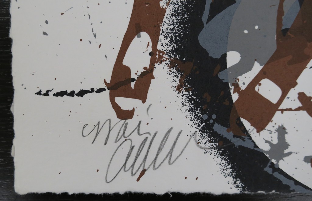 Arman: Zeefdruk, Trio a cordes II - Essai (groot) kopen? Bied vanaf 120!