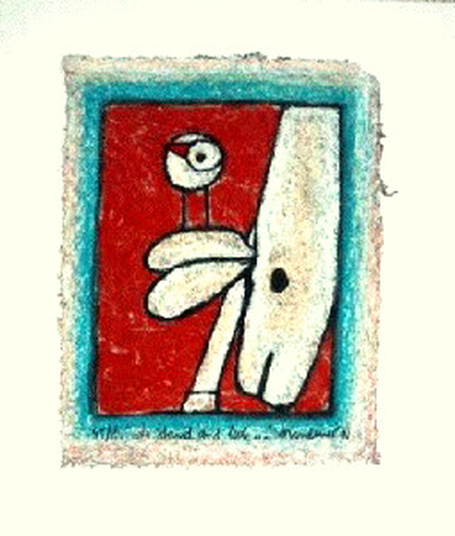 Hans Innemee - zeefdruk - handmatig bewerkt - To stand and look...... kopen? Bied vanaf 85!