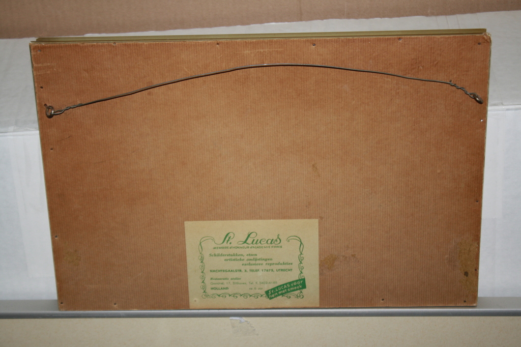 POLDER LANDSCHAP 1930 van WEEGEWIJS kopen? Bied vanaf 95!