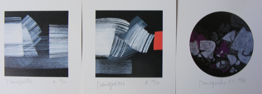 Raul Isidro, 3 lithografieën, elk handgesigneerd! kopen? Bied vanaf 55!