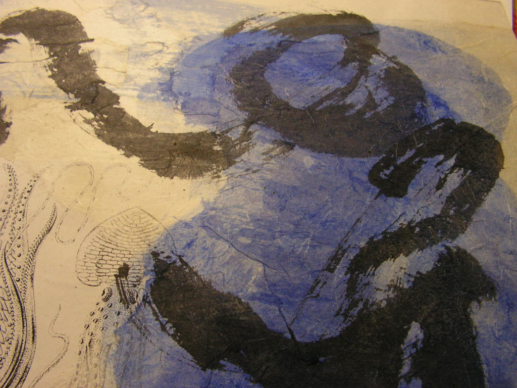 ERNST VIJLBRIEF (1934-2010)   -  gemengde techniek  -  Collage ZT kopen? Bied vanaf 75!