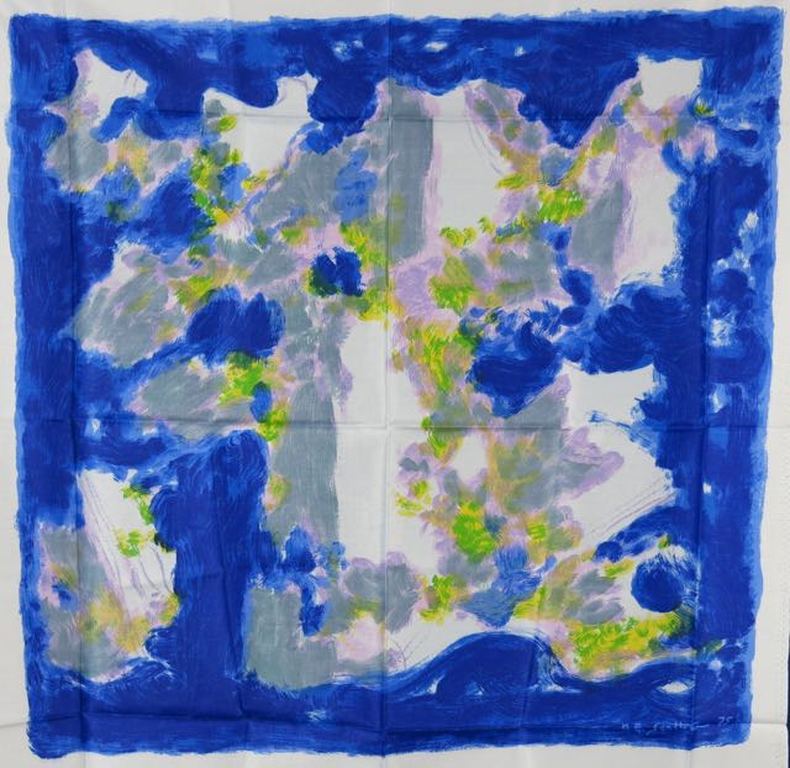 Maurice Elie Sarthou: Zeefdruk op viscose, Mer Egee kopen? Bied vanaf 1!