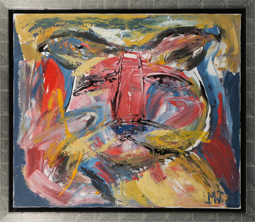 Martin van Wordragen: Olieverf op doek, Katachtige - Ingelijst kopen? Bied vanaf 450!