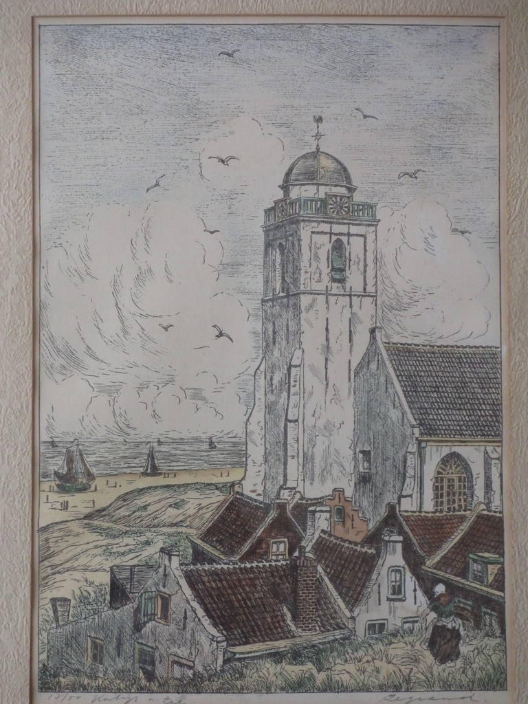 Legrand, Katwijk aan Zee, Kleurenlitho kopen? Bied vanaf 1!