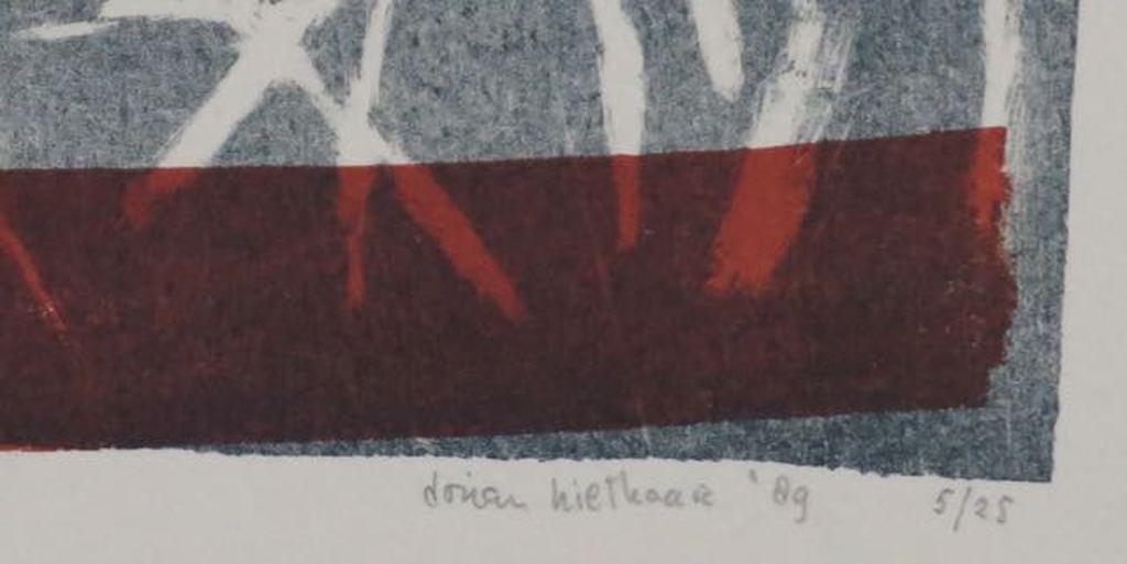 Dorian Hiethaar: Litho, Grijs Bos kopen? Bied vanaf 1!