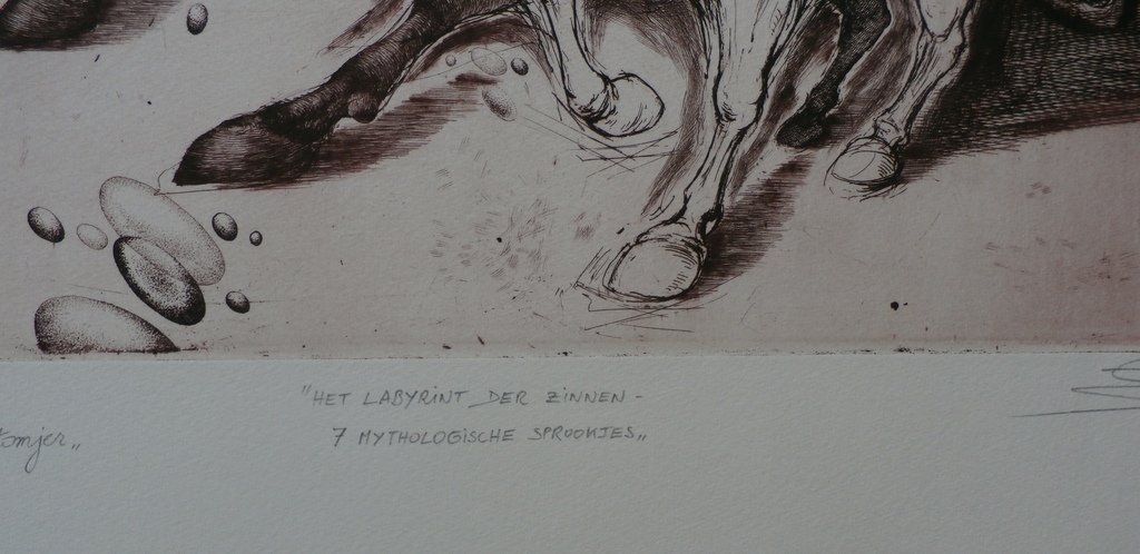 Hugo Besard - Ets - Titel: "Eenhoorn" - 1991/1992  kopen? Bied vanaf 55!