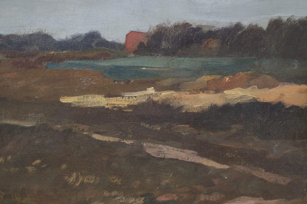 Hendrik Weegewijs (1875-1964) - olieverf op doek - heidelandschap kopen? Bied vanaf 199!