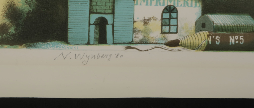 Nicolaas Wijnberg: Litho, Hommage aan Metten Koornstra kopen? Bied vanaf 35!