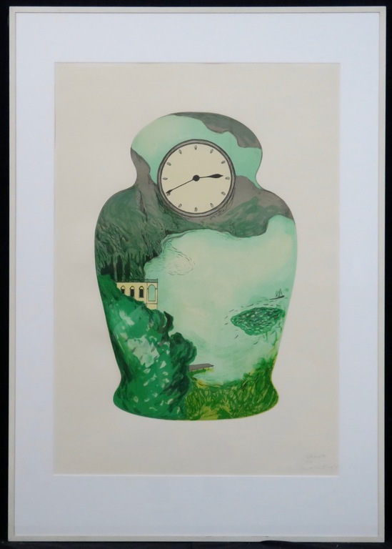 Marian Plug: Litho, Vaas III - Ingelijst kopen? Bied vanaf 1!