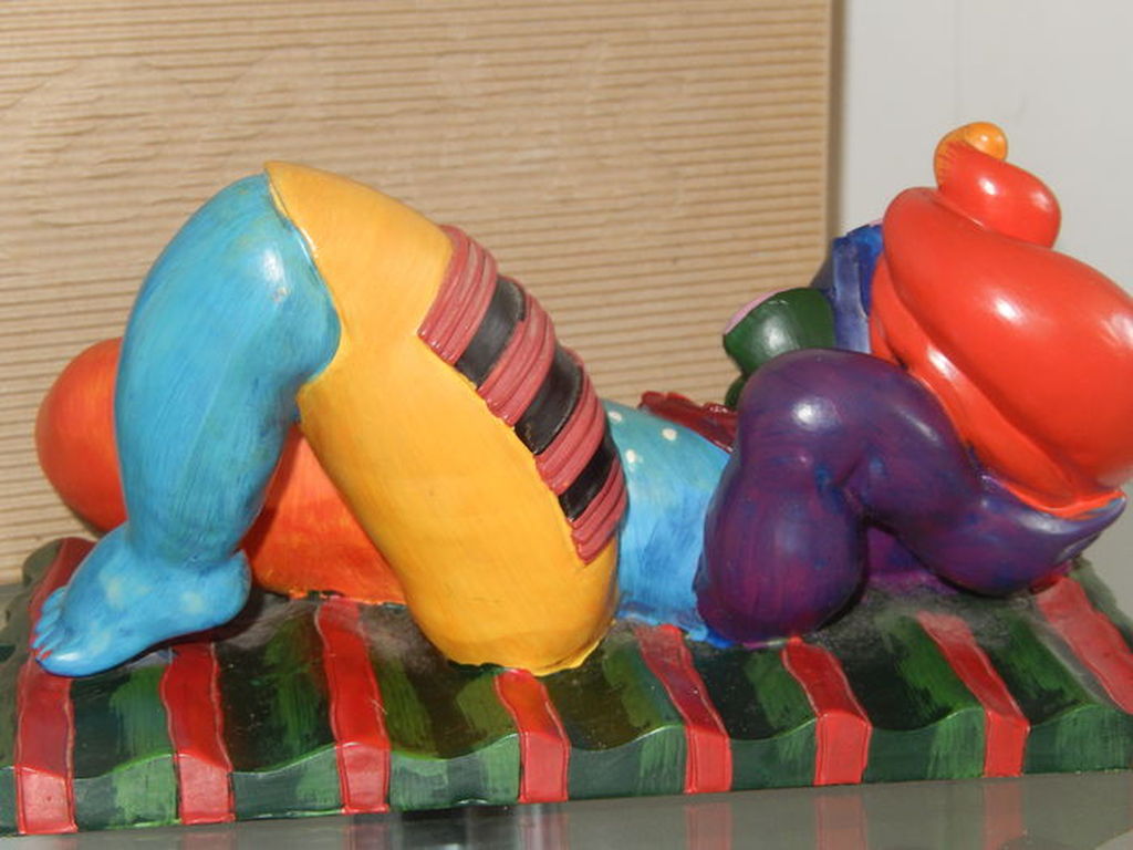 Clemens Briels, zeldzame sculptuur''Un Mediodia en la playa enamorade' uit 2004 kopen? Bied vanaf 179!