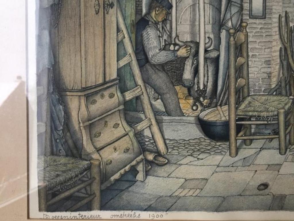 Jan Strube: Kleuren Lithografie kopen? Bied vanaf 59!