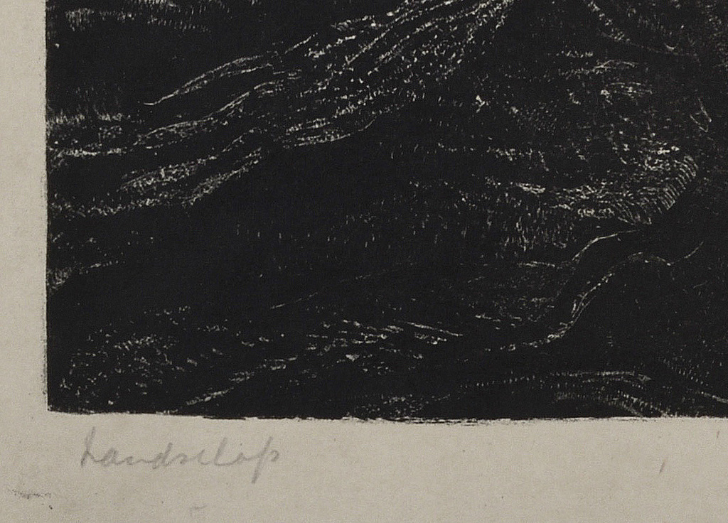 Aart van Dobbenburgh: Litho - Landschap - 1922  kopen? Bied vanaf 55!