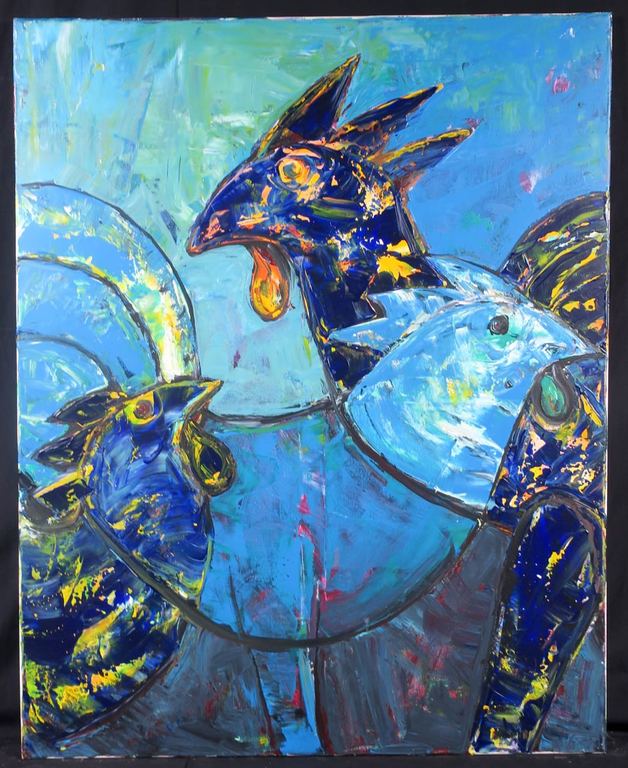 Franca Muller Jabusch: Olieverf op doek, Zonder titel kopen? Bied vanaf 80!