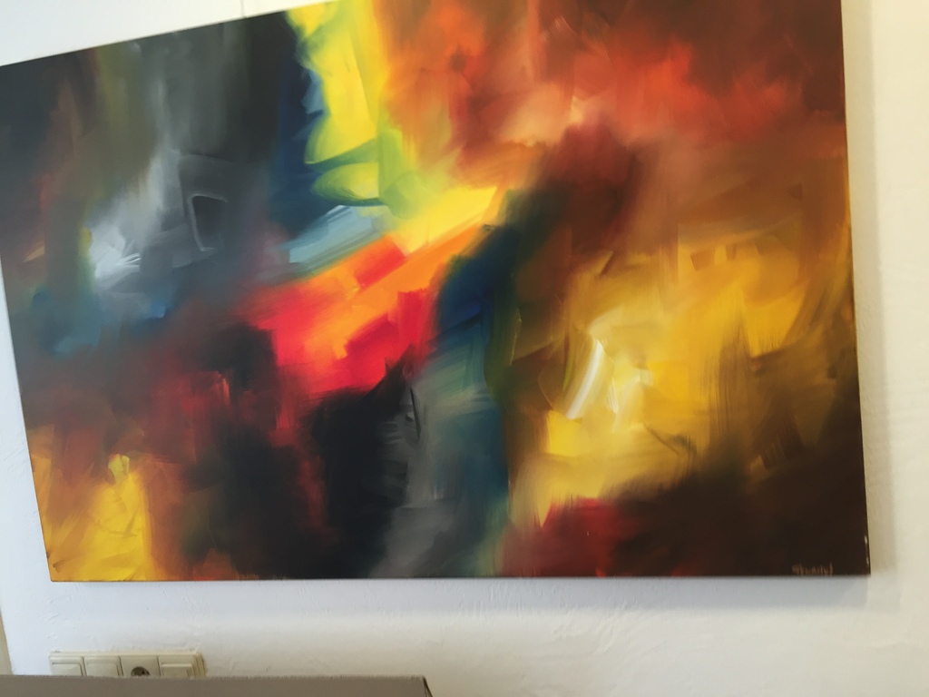 Gena Genadyj    acryl op doek   ABSRACT kopen? Bied vanaf 100!