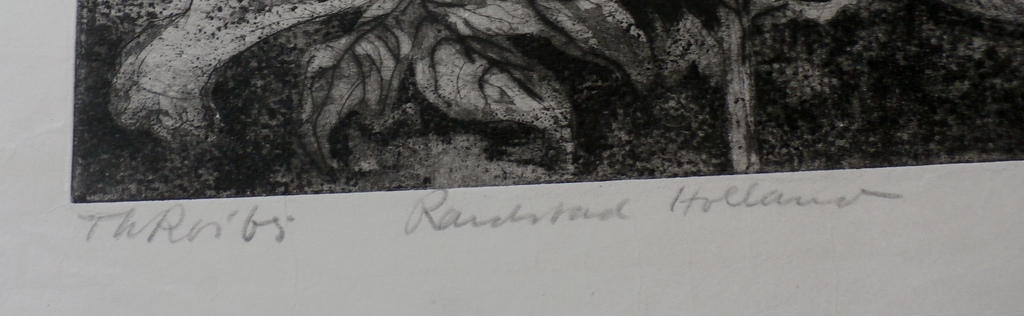 Theo Ros - ets -  Titel: "Randstad Holland" - 1965 kopen? Bied vanaf 45!