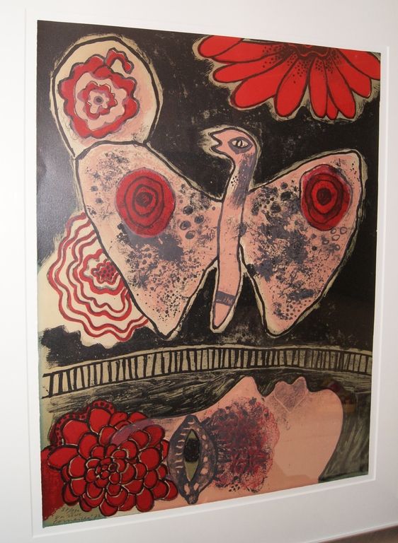 Corneille litho 'Un Reve' 1972 ingelijst. kopen? Bied vanaf 425!