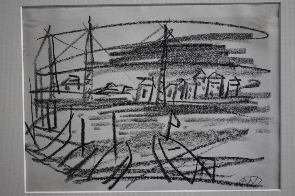 Andre VAN DER VOSSEN (1893-1963), 2x tekening kopen? Bied vanaf 1!