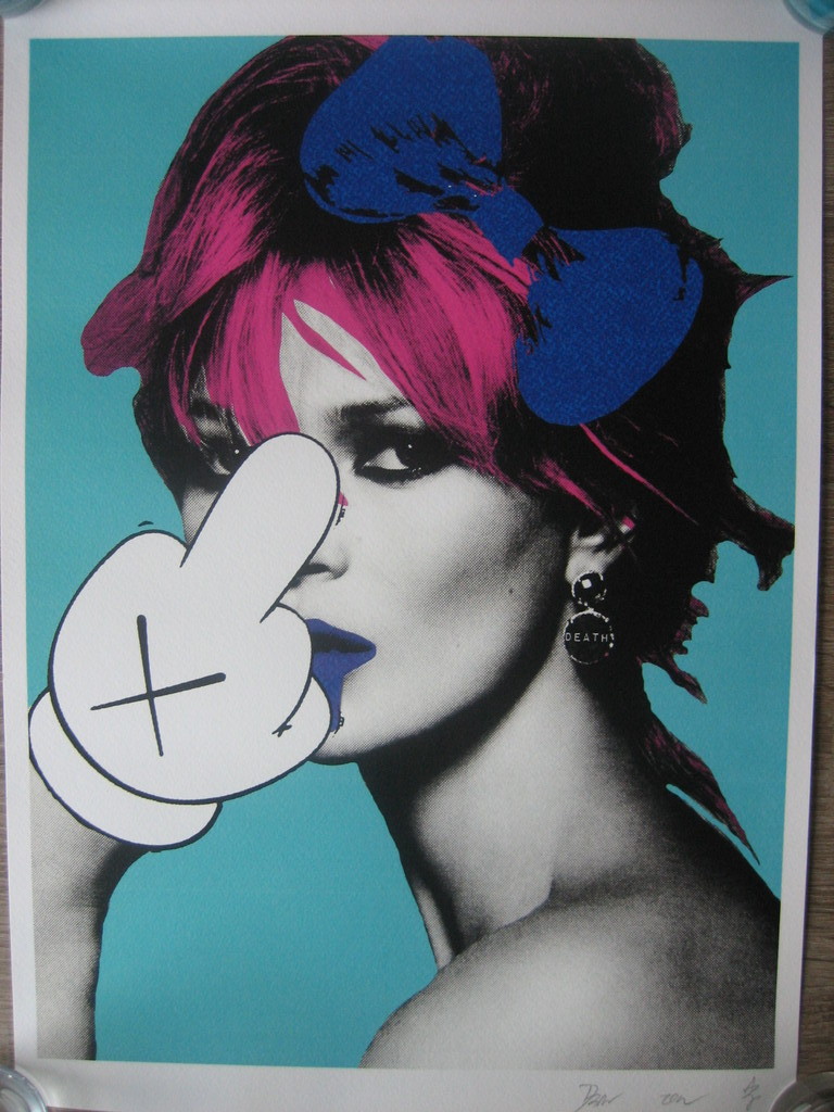 DEATH NYC Limited Art print Graffiti Signed  kopen? Bied vanaf 1!