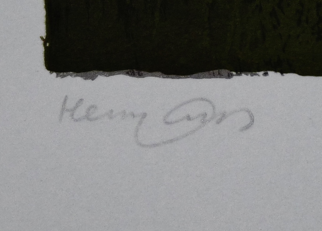 Toon Hermans: Zeefdruk, Kerkje, Gesigneerd kopen? Bied vanaf 275!