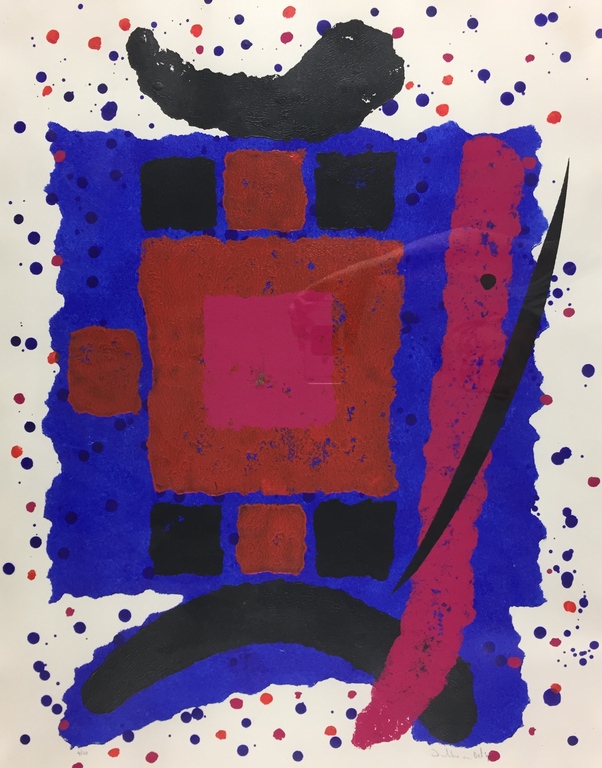 Walter van Oel - Walter van Oel, litho, 1992 verkocht voor € 100!