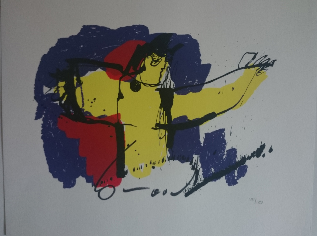 Zeefdruk van Herman Brood - Brasil God verkocht voor € 55!