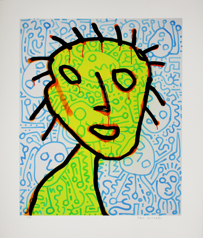 Paul Kostabi - Going Ape verkocht voor € 45!