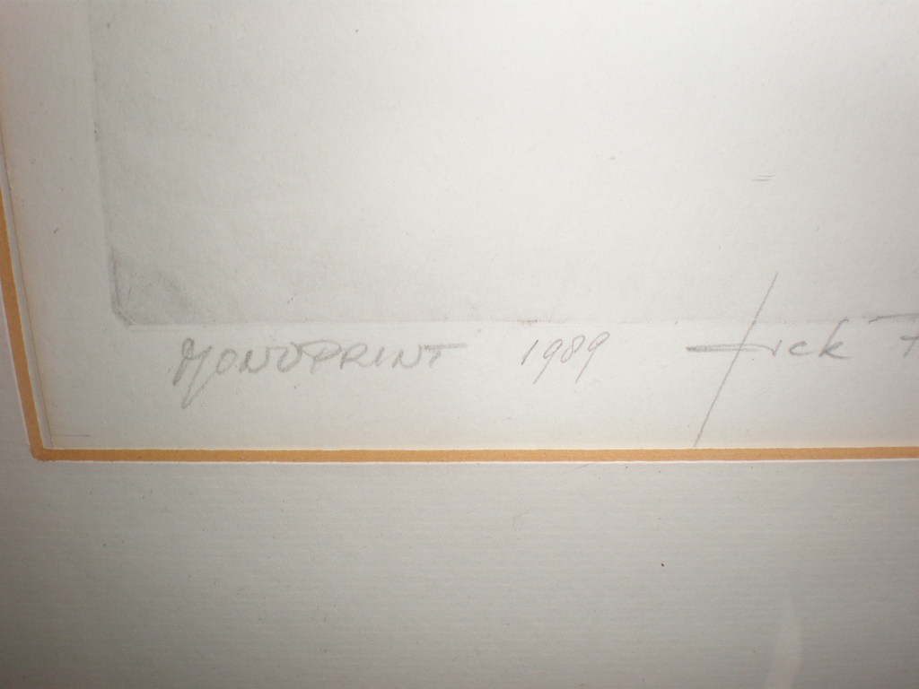 Jack Poell - monoprint 1989 kopen? Bied vanaf 75!